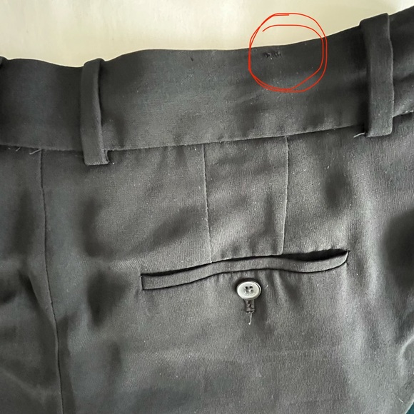 Aritzia Babaton Agency Pants Crepette material size 10 full length - Picture 10 of 10